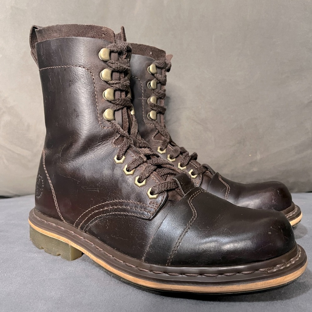 Dr martens vintage brown leather Pier boots women’s US 10 men’s 9